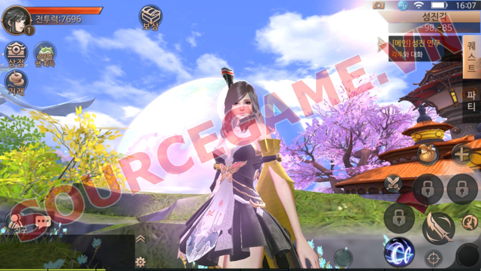 [MOBILE] FULL SOURCE - CỬU CHÂU THIÊN KHÔNG THÀNH - SIÊU PHẨM MMORPG 3D