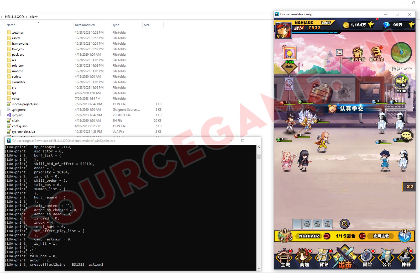 [MOBILE] FULL SOURCE - HỌC VIỆN BÁ VƯƠNG - GAME THẺ TƯỚNG ANIME