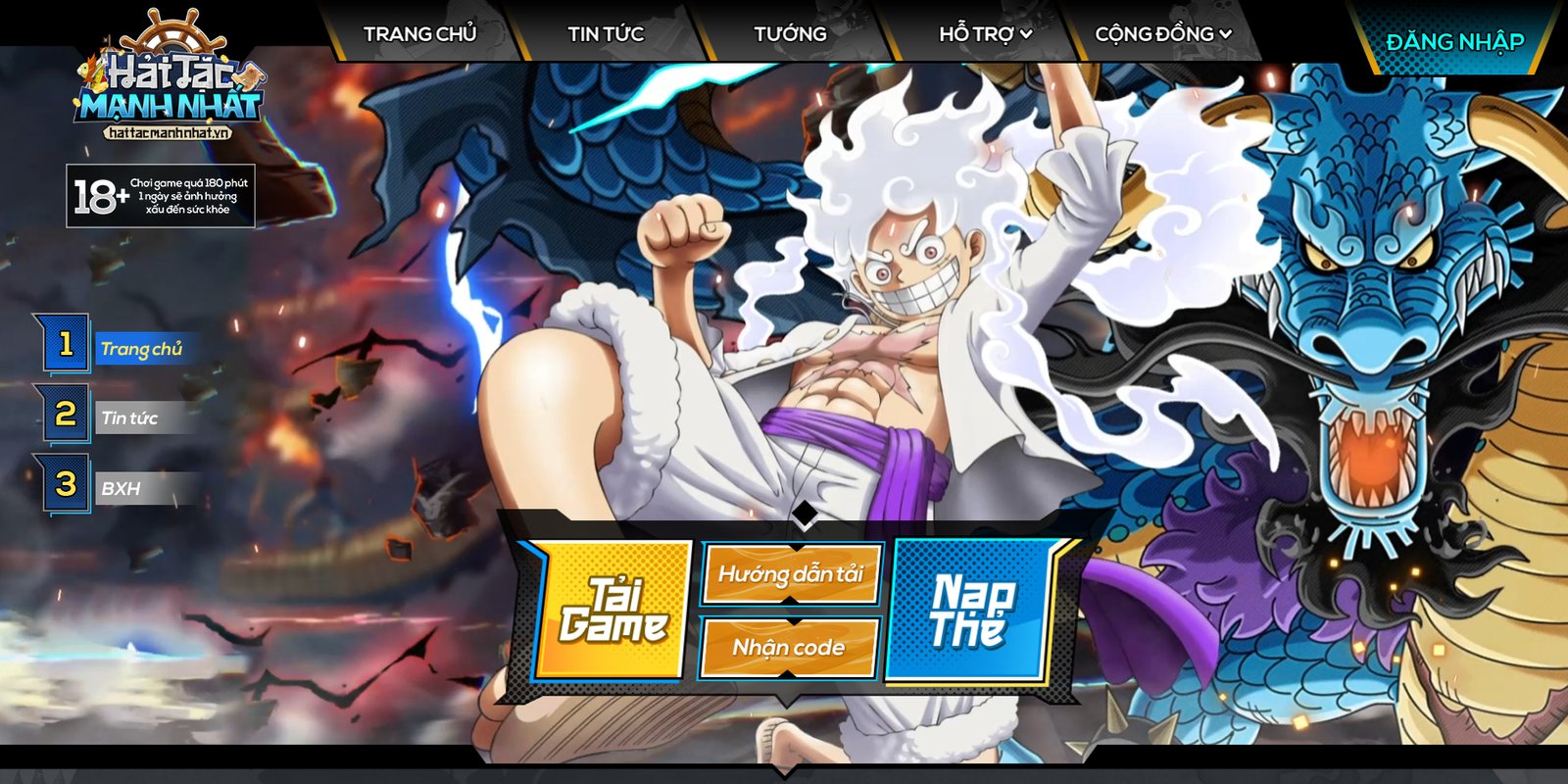 [TEMPLATE WEBSITE] ONE PIECE #1